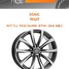 Диски MAK Wolf | Каталог Wheelsnheels.ru