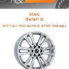 Диски MAK Safari 6 | Каталог Wheelsnheels.ru