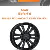 Диски MAK Safari 6 | Каталог Wheelsnheels.ru