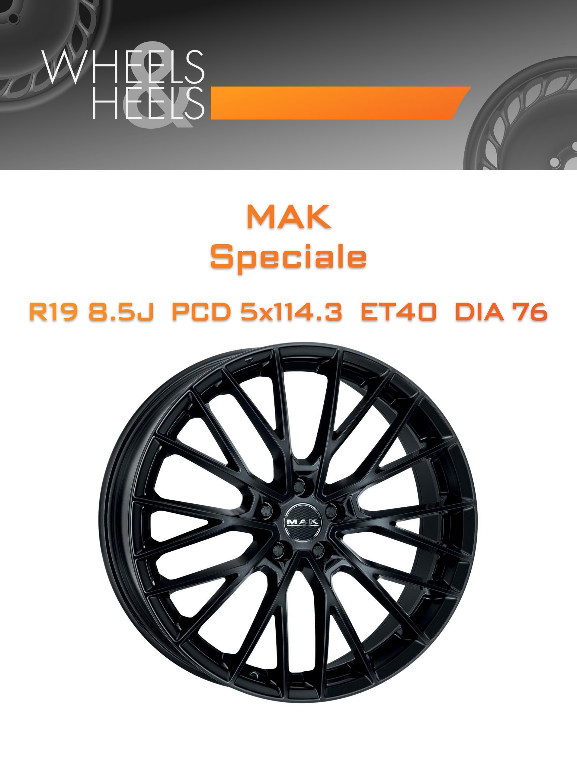 Диски MAK Speciale | Каталог Wheelsnheels.ru