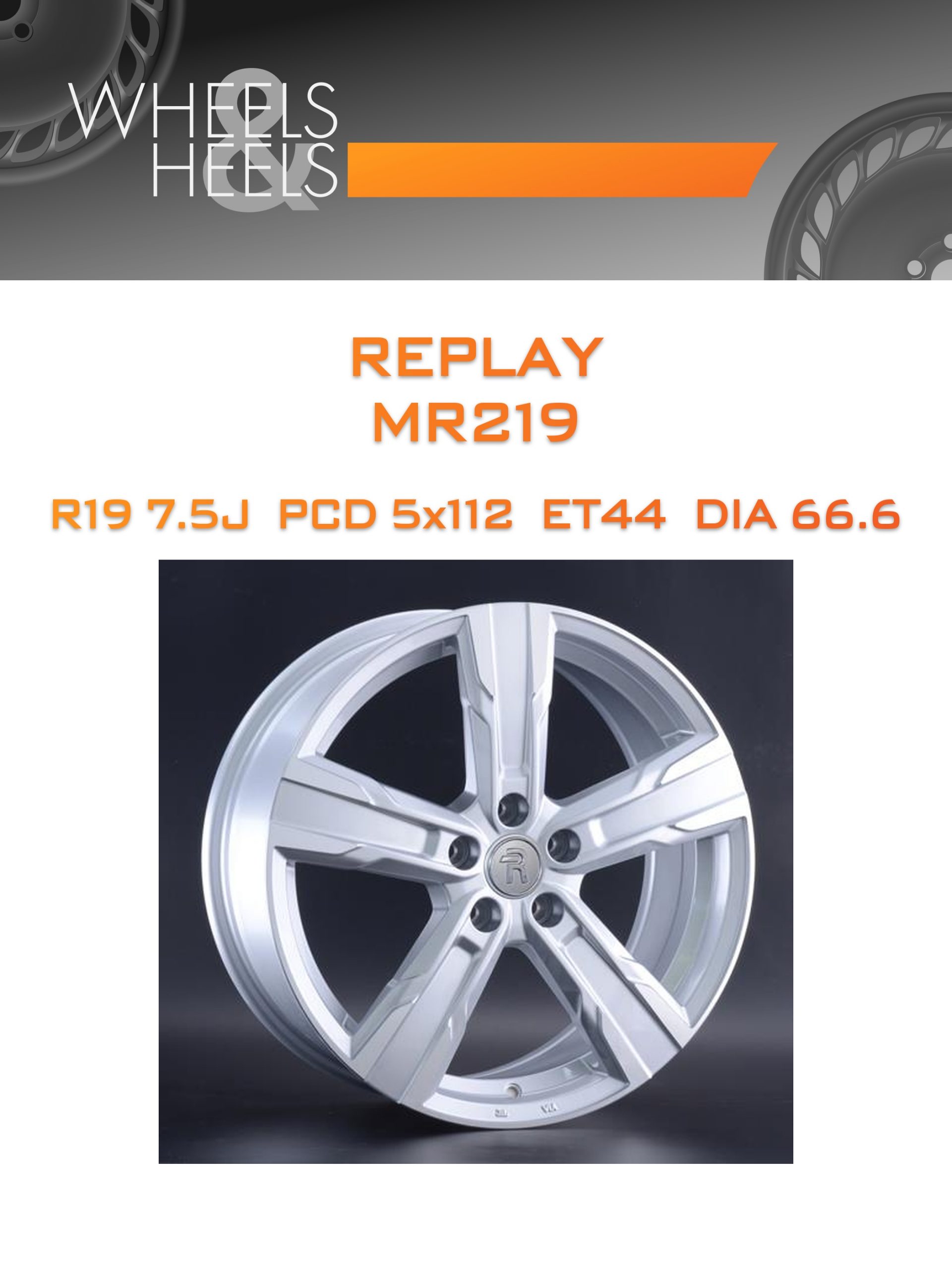 Диски REPLAY MR219 | Каталог Wheelsnheels.ru