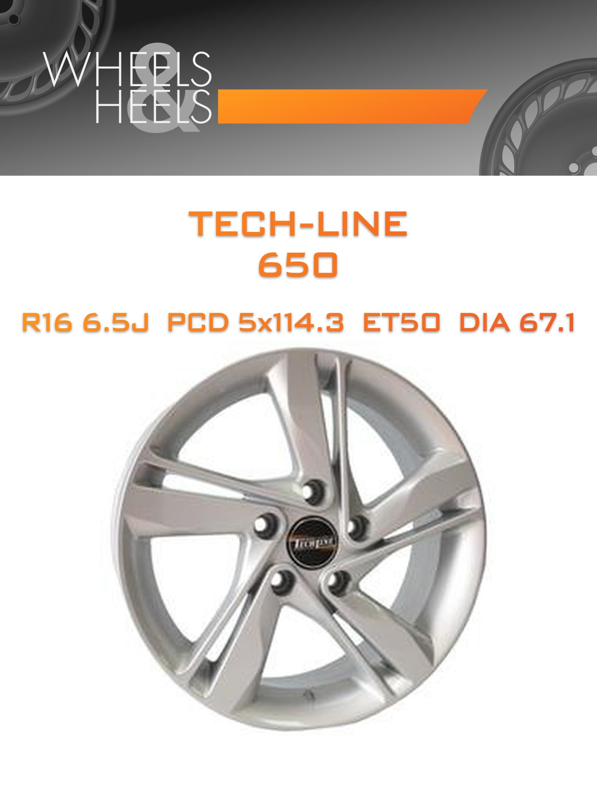 Диски Tech-Line 650 | Каталог Wheelsnheels.ru