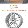 Диски Carwel Арно 87 | Каталог Wheelsnheels.ru