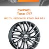 Диски Carwel Токо 1717 | Каталог Wheelsnheels.ru