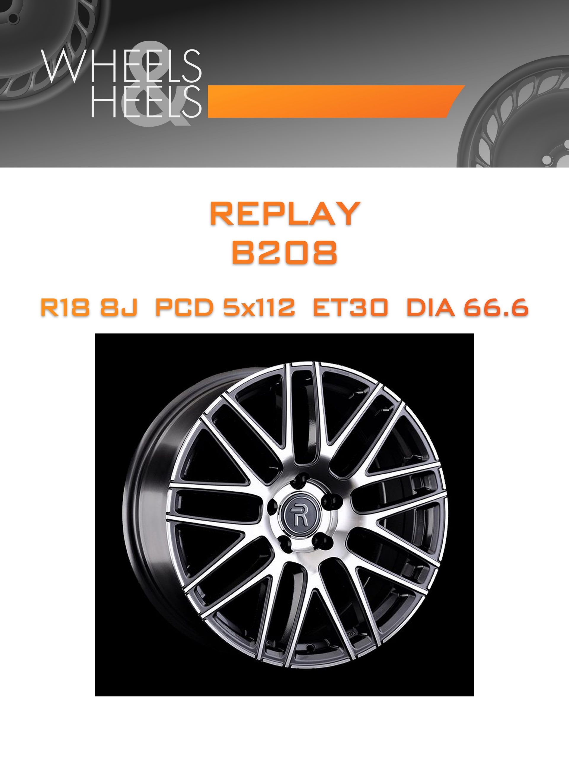 Диски REPLAY B208 | Каталог Wheelsnheels.ru
