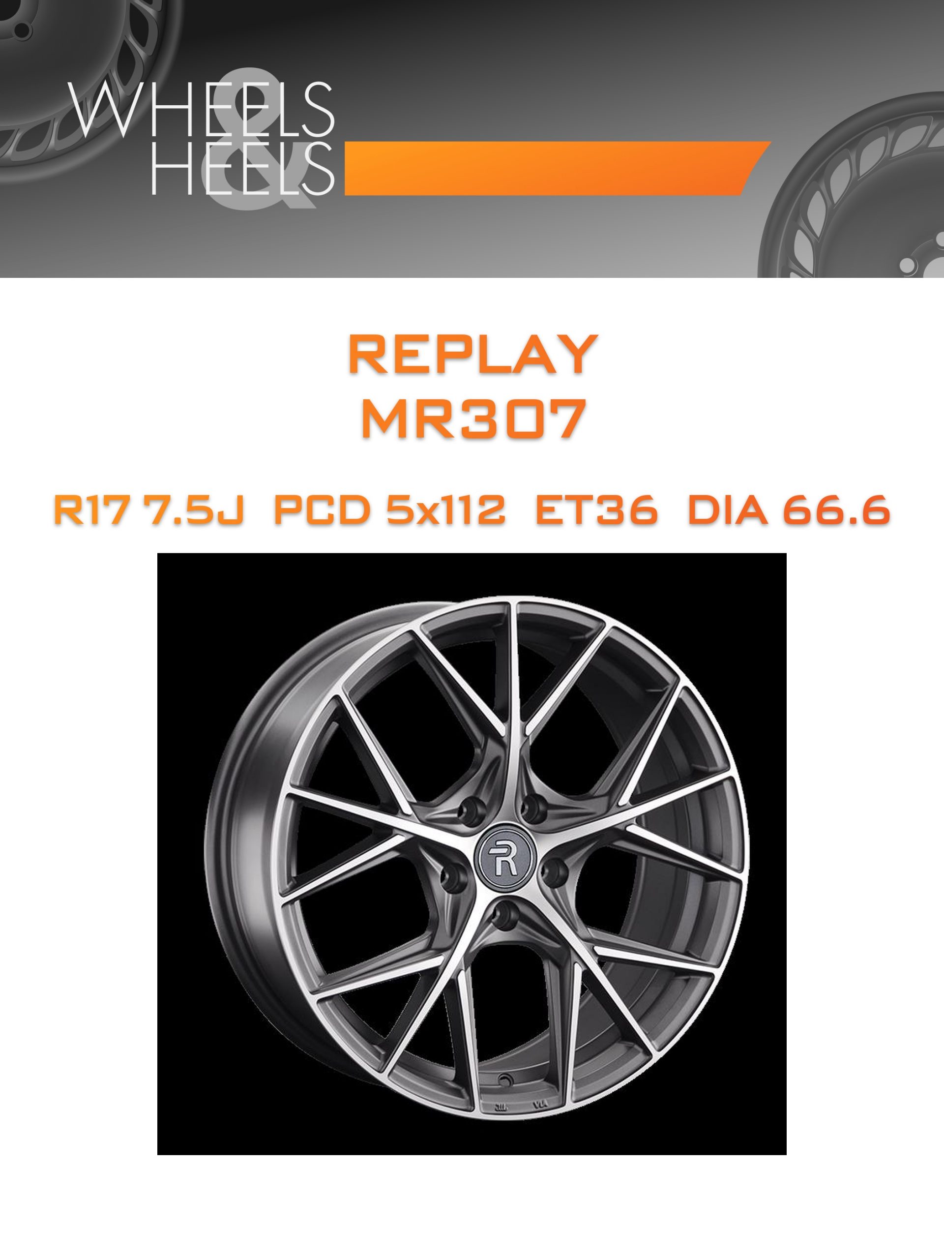 Диски REPLAY MR307 | Каталог Wheelsnheels.ru