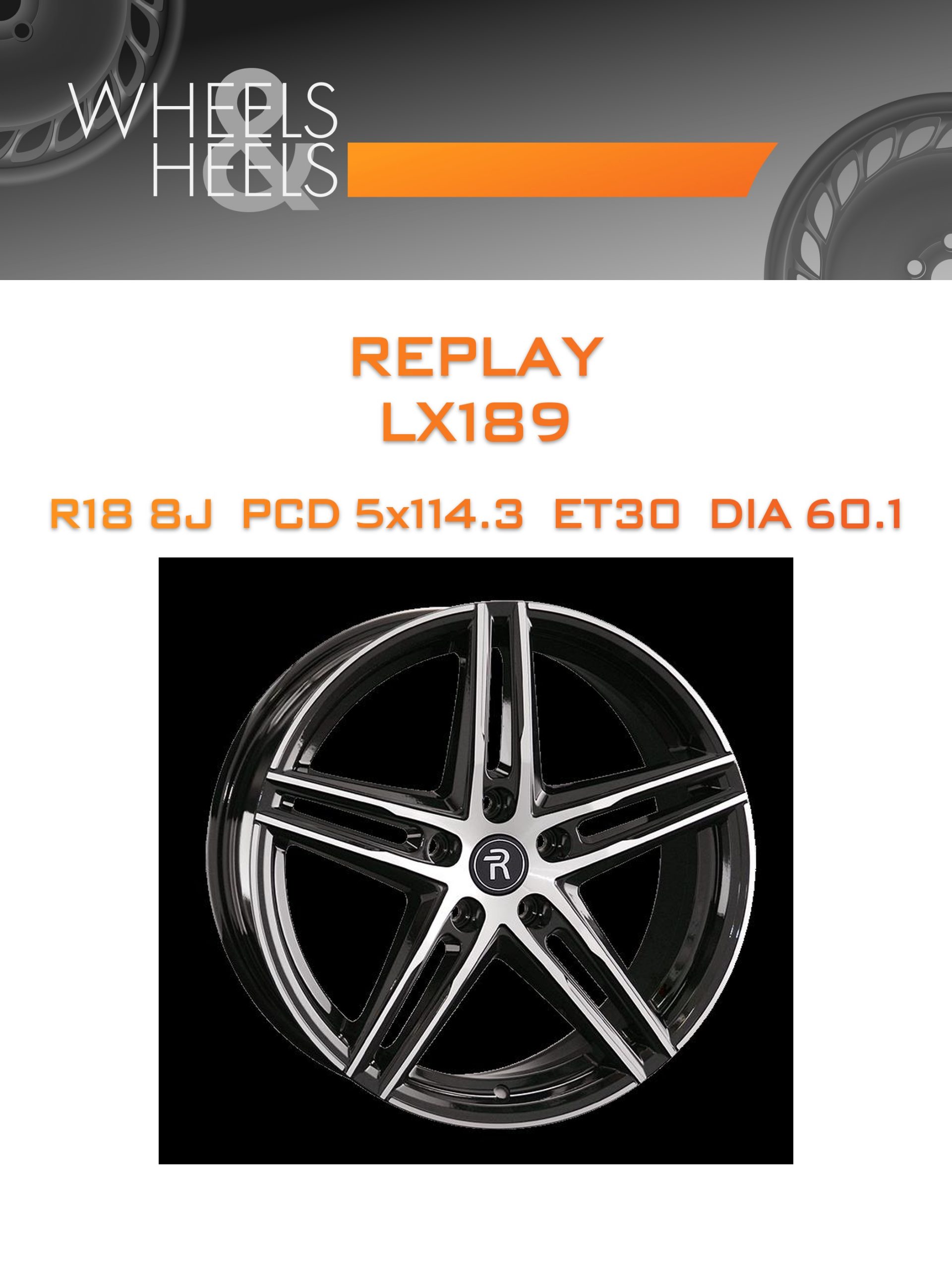 Диски REPLAY LX189 | Каталог Wheelsnheels.ru