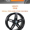 Диски Venti 1518 | Каталог Wheelsnheels.ru