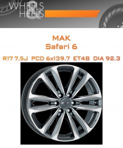 Диски MAK Safari 6 | Каталог Wheelsnheels.ru