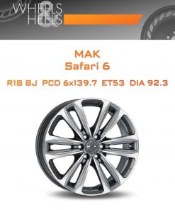 Диски MAK Safari 6 | Каталог Wheelsnheels.ru