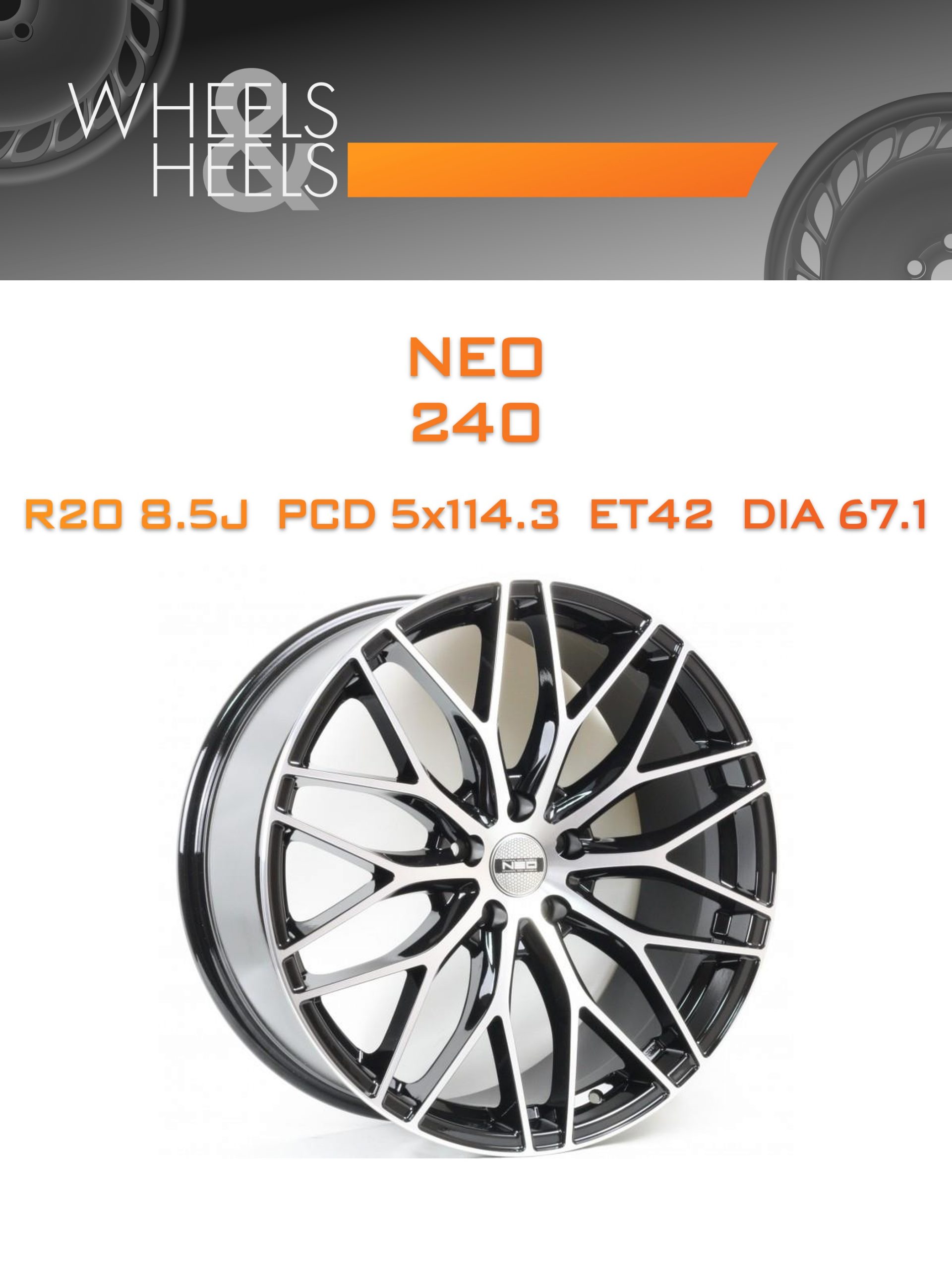 Диски NEO 240 | Каталог Wheelsnheels.ru