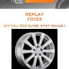 Диски REPLAY FD133 | Каталог Wheelsnheels.ru