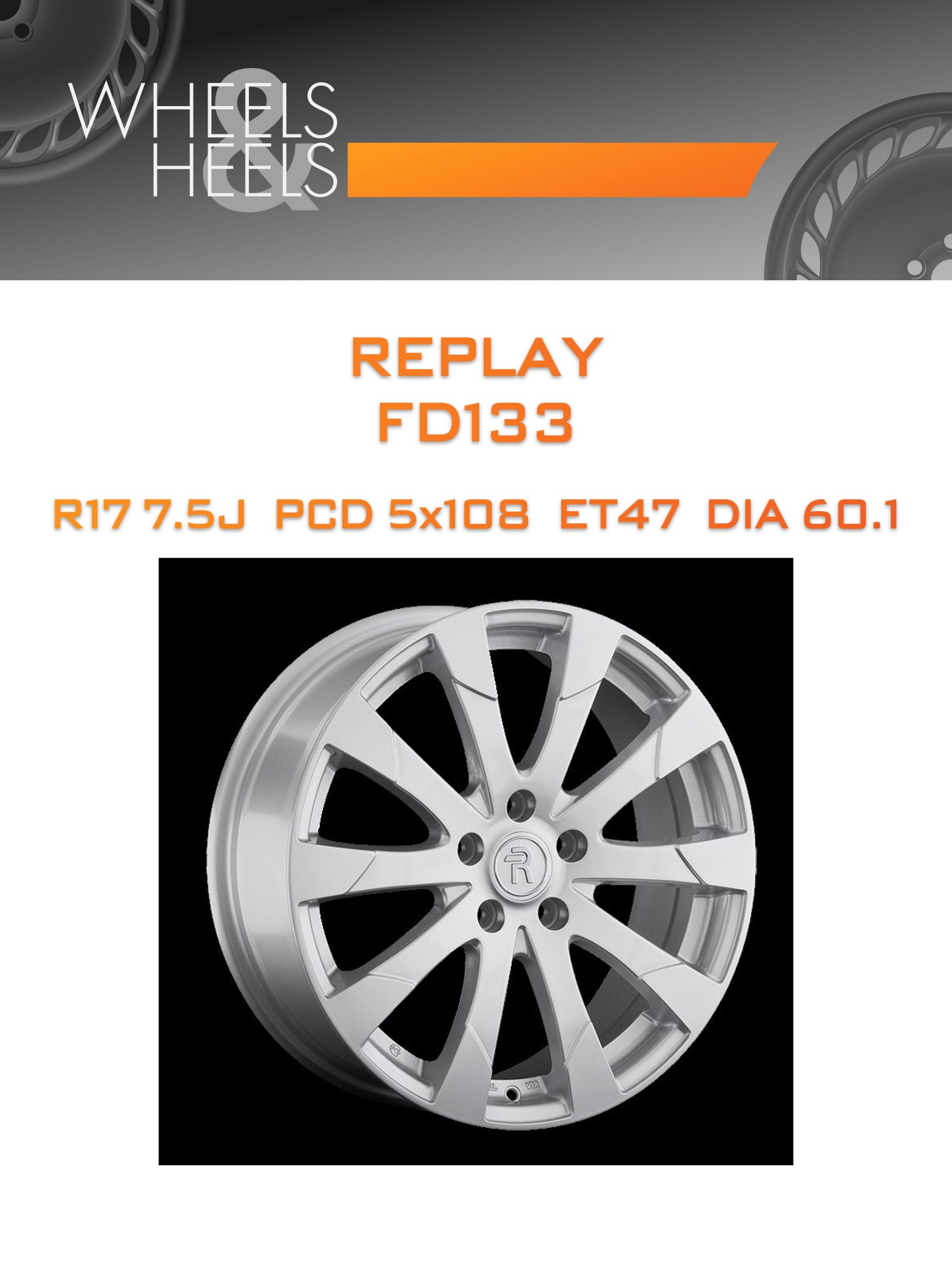 Диски REPLAY FD133 | Каталог Wheelsnheels.ru