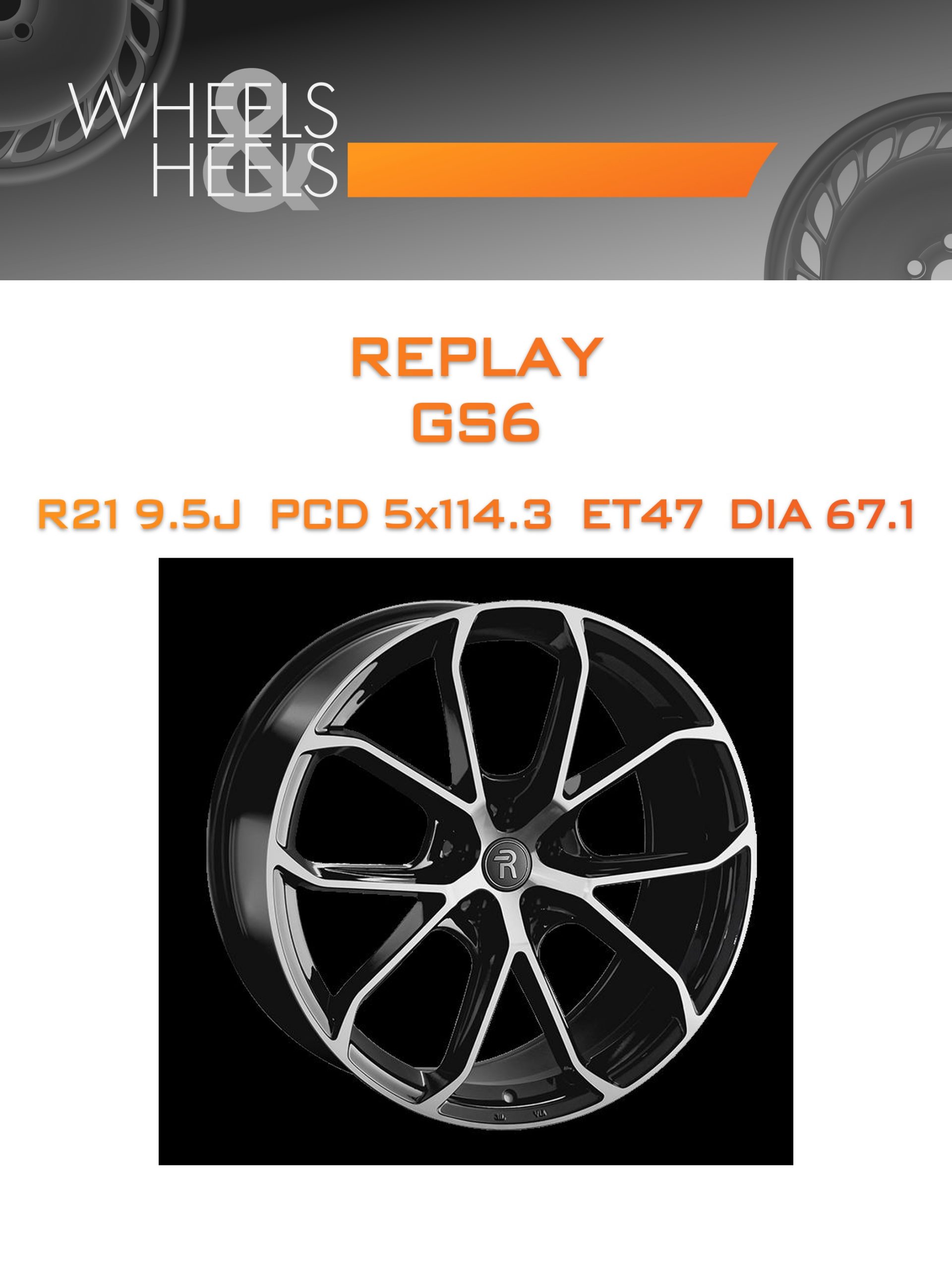Диски REPLAY GS6 | Каталог Wheelsnheels.ru