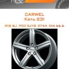 Диски Carwel Кеть 231 | Каталог Wheelsnheels.ru
