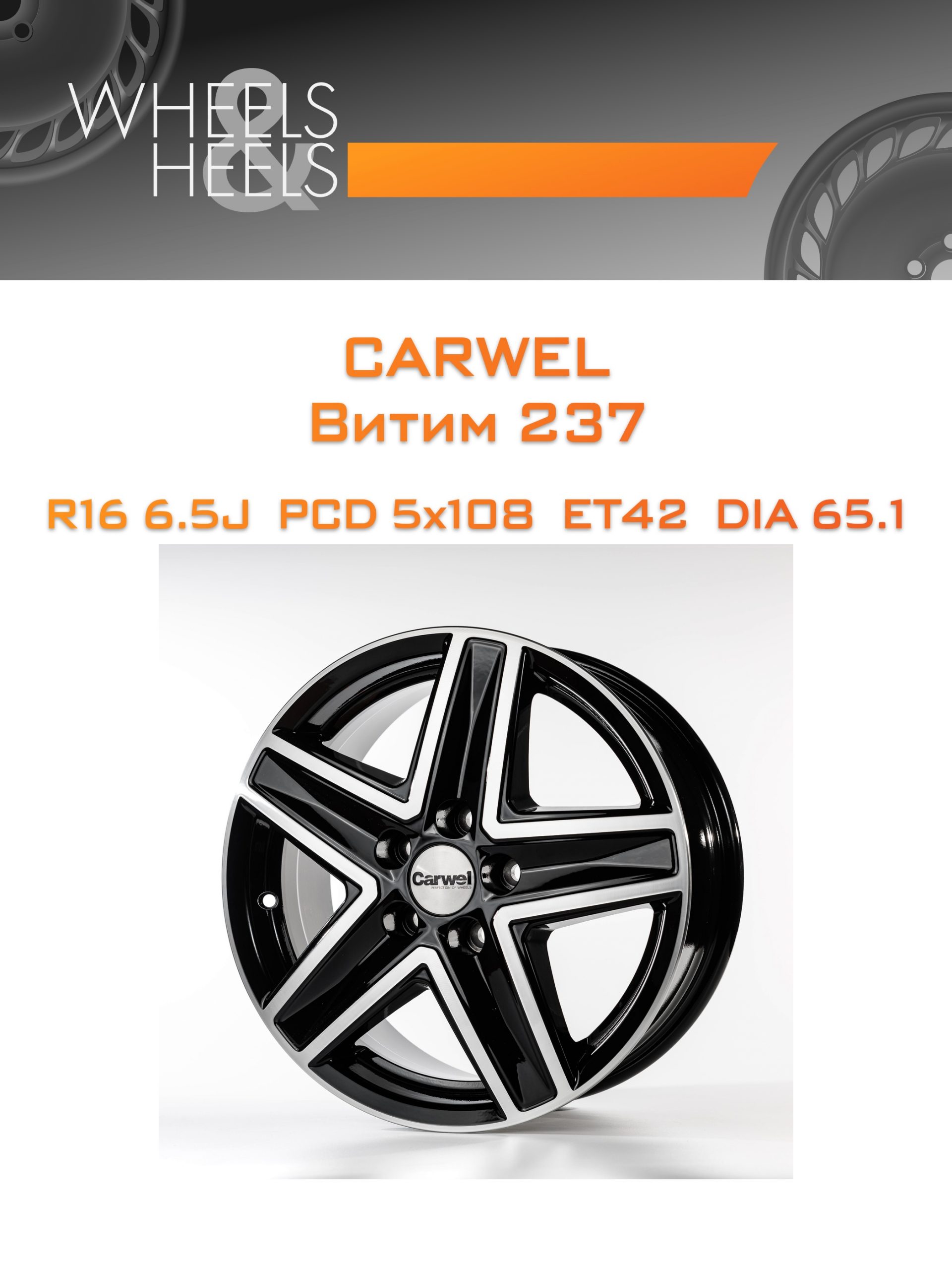 Диски Carwel Витим 237 | Каталог Wheelsnheels.ru