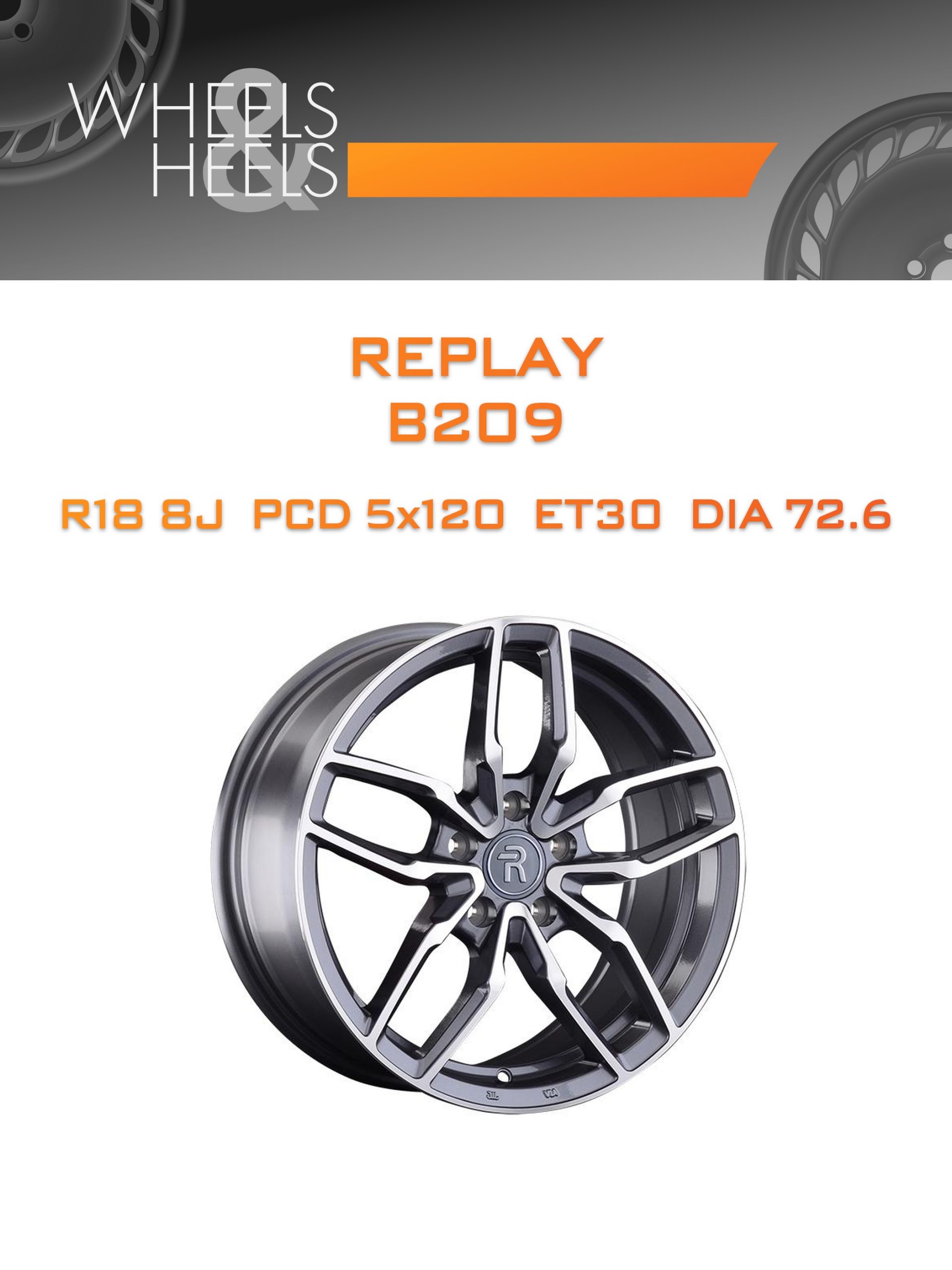 Диски REPLAY B209 | Каталог Wheelsnheels.ru