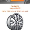 Диски Carwel Чеко 1809 | Каталог Wheelsnheels.ru