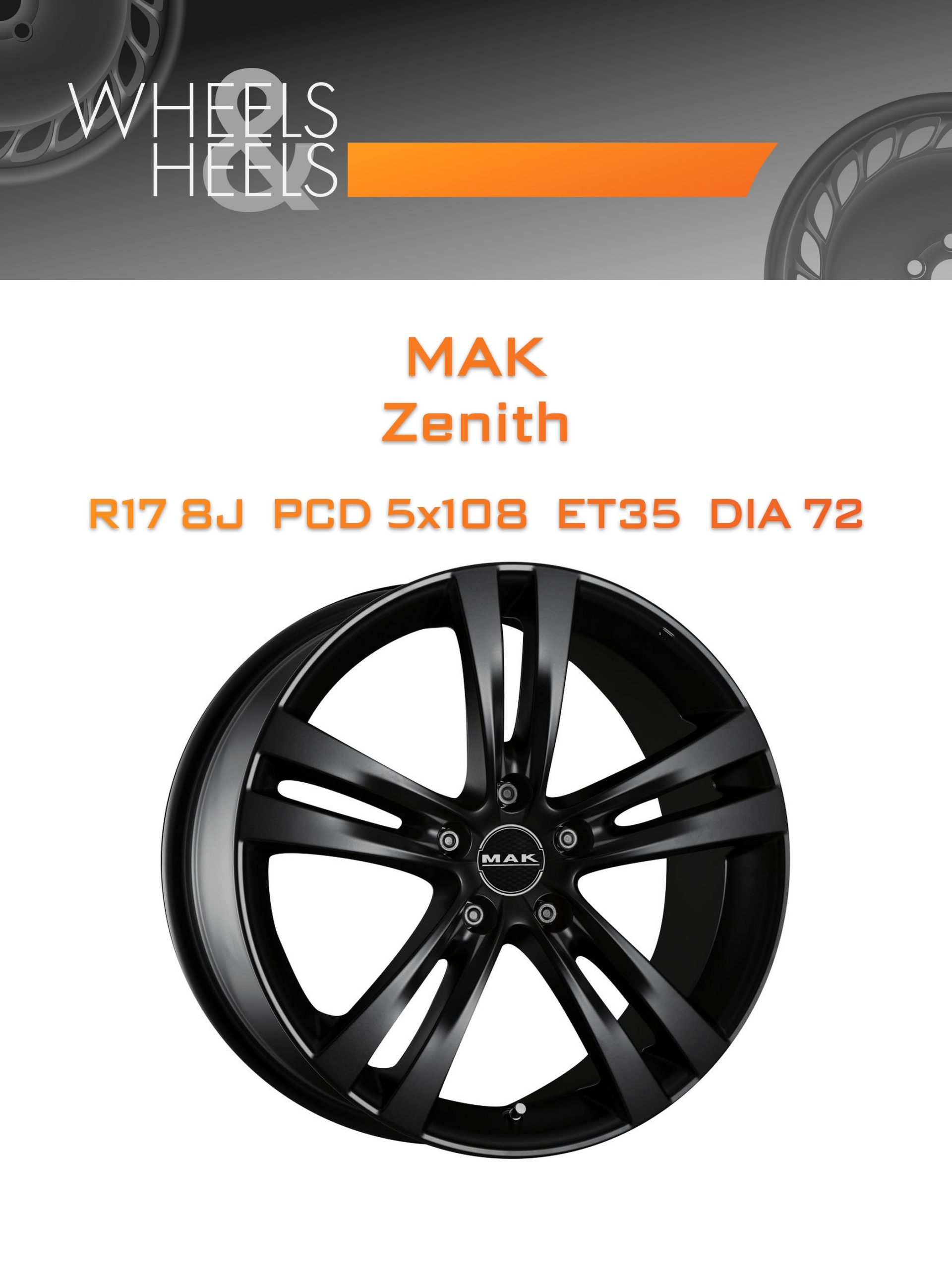 Диски MAK Zenith | Каталог Wheelsnheels.ru