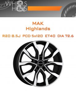 Диски MAK Highlands | Каталог Wheelsnheels.ru