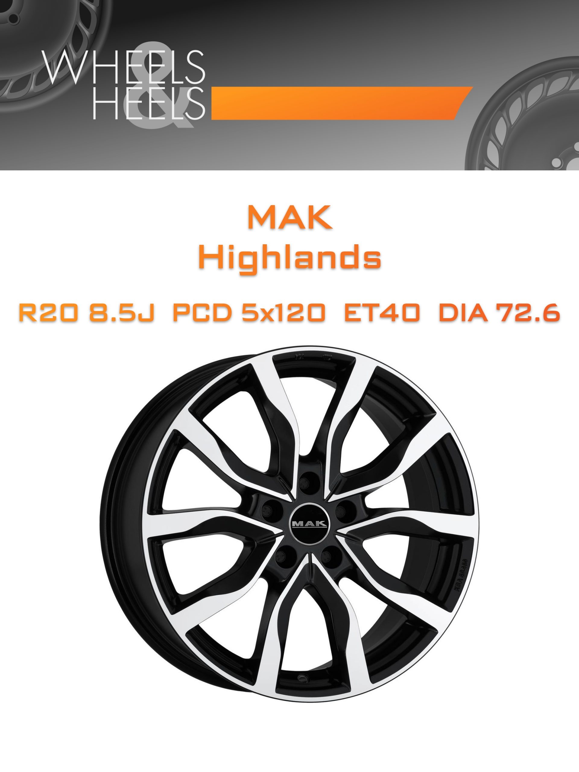 Диски MAK Highlands | Каталог Wheelsnheels.ru