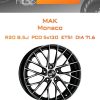 Диски MAK Monaco | Каталог Wheelsnheels.ru