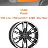 Диски MAK Peak | Каталог Wheelsnheels.ru