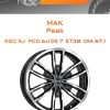Диски MAK Peak | Каталог Wheelsnheels.ru