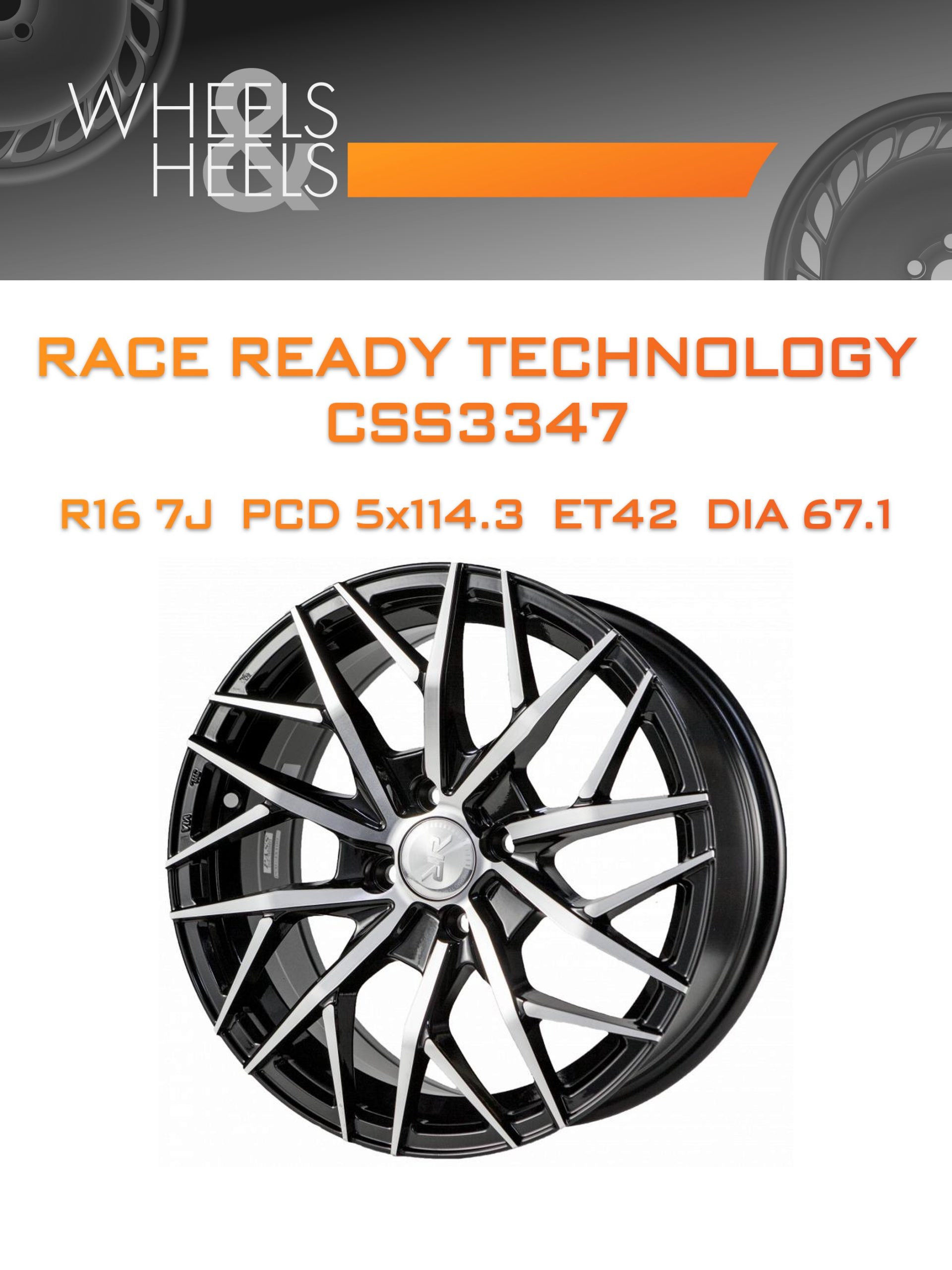Диски Race Ready Technology CSS3347 | Каталог Wheelsnheels.ru