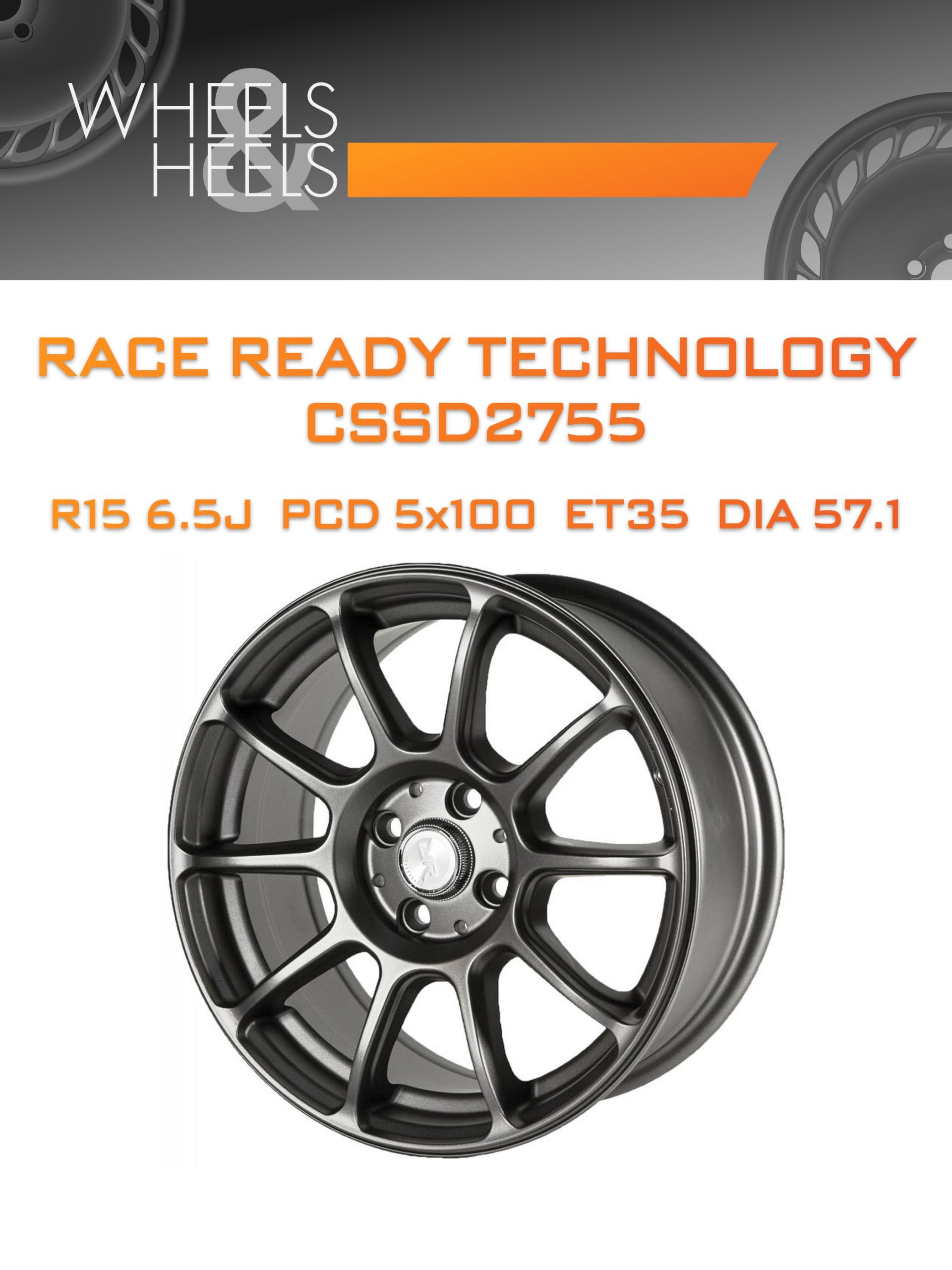 Диски Race Ready Technology CSSD2755 | Каталог Wheelsnheels.ru