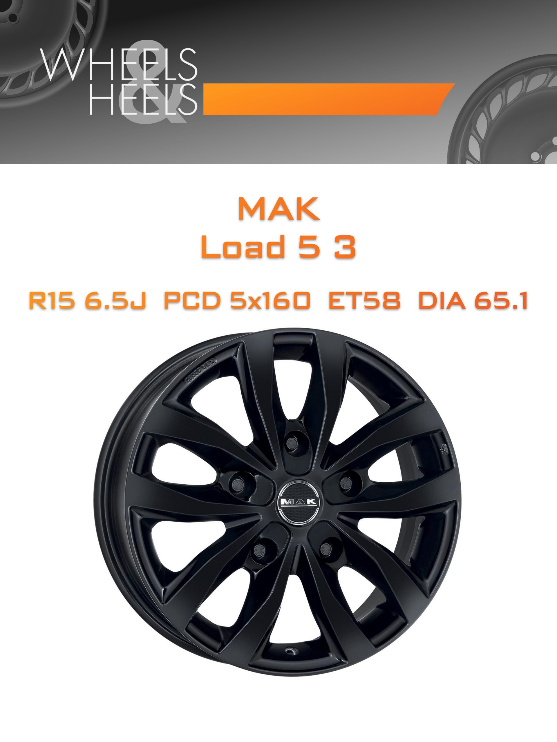Диски MAK Load 5 3 | Каталог Wheelsnheels.ru