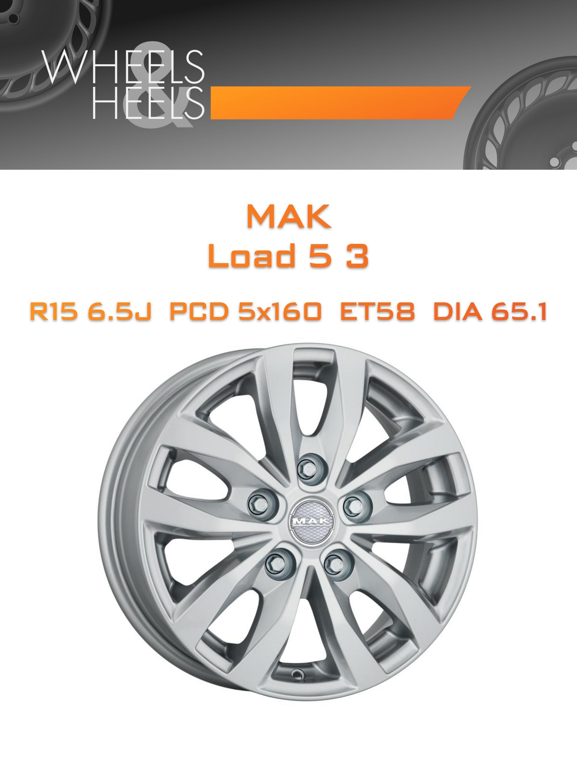 Диски MAK Load 5 3 | Каталог Wheelsnheels.ru