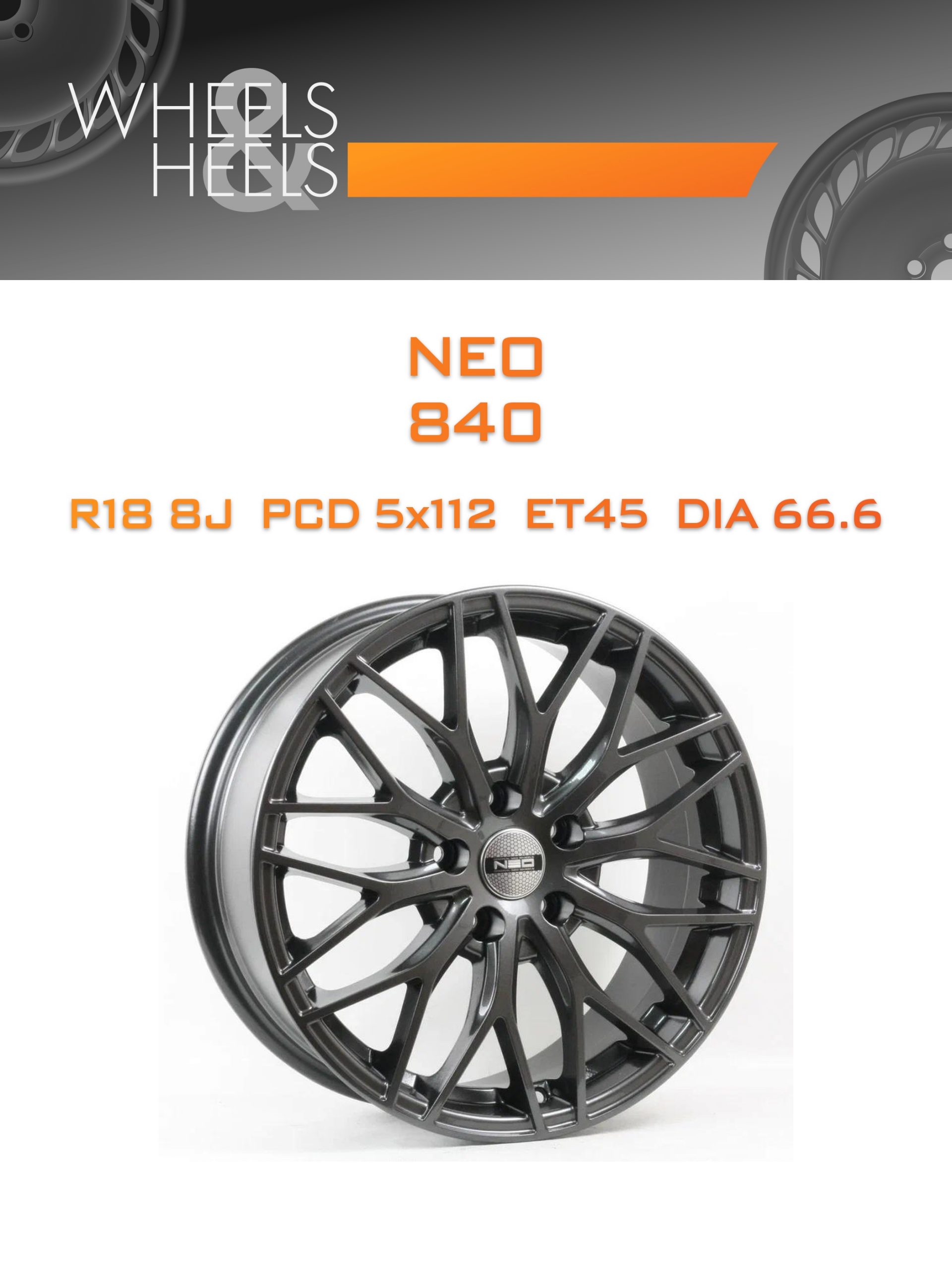 Диски NEO 840 | Каталог Wheelsnheels.ru