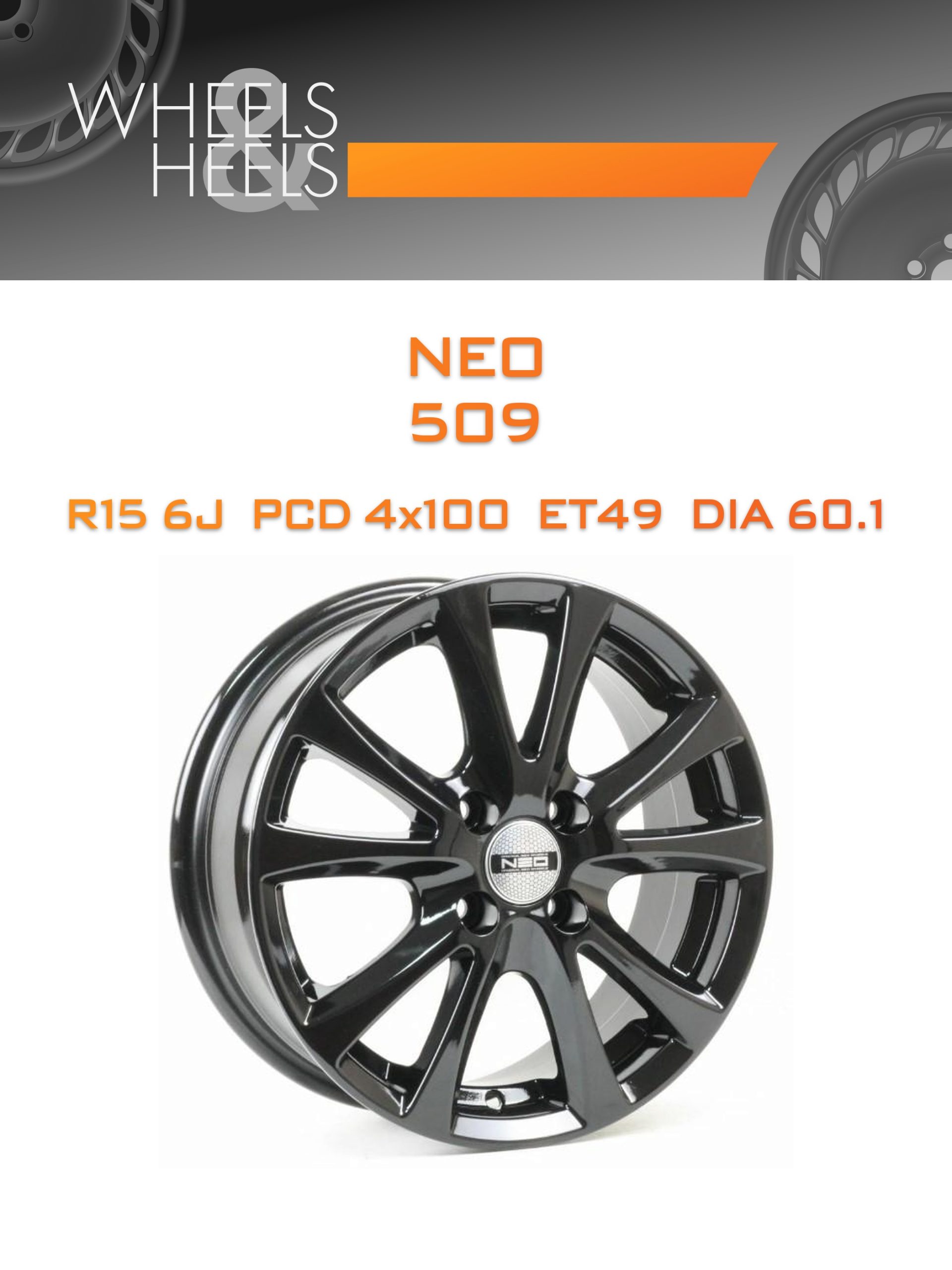 Диски NEO 509 | Каталог Wheelsnheels.ru