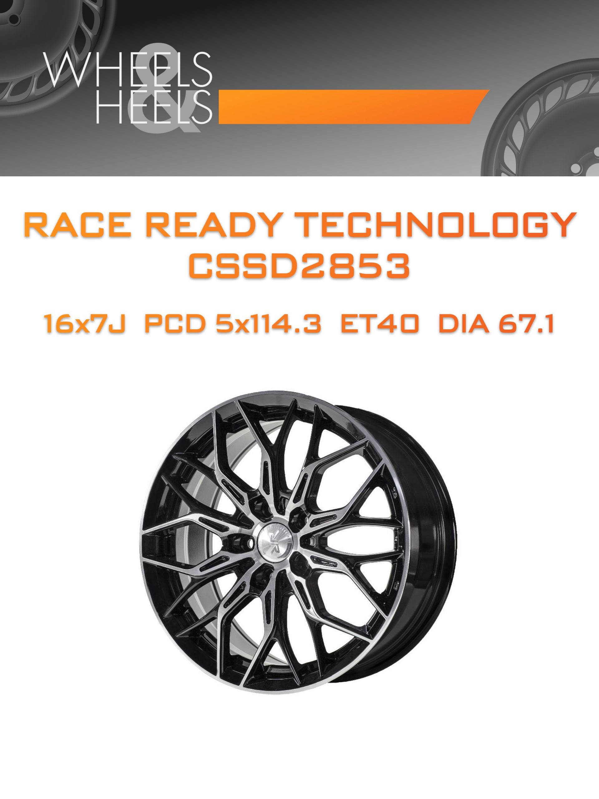 Диски Race Ready Technology CSSD2853 | Каталог Wheelsnheels.ru