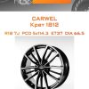 Диски Carwel Крет 1812 | Каталог Wheelsnheels.ru