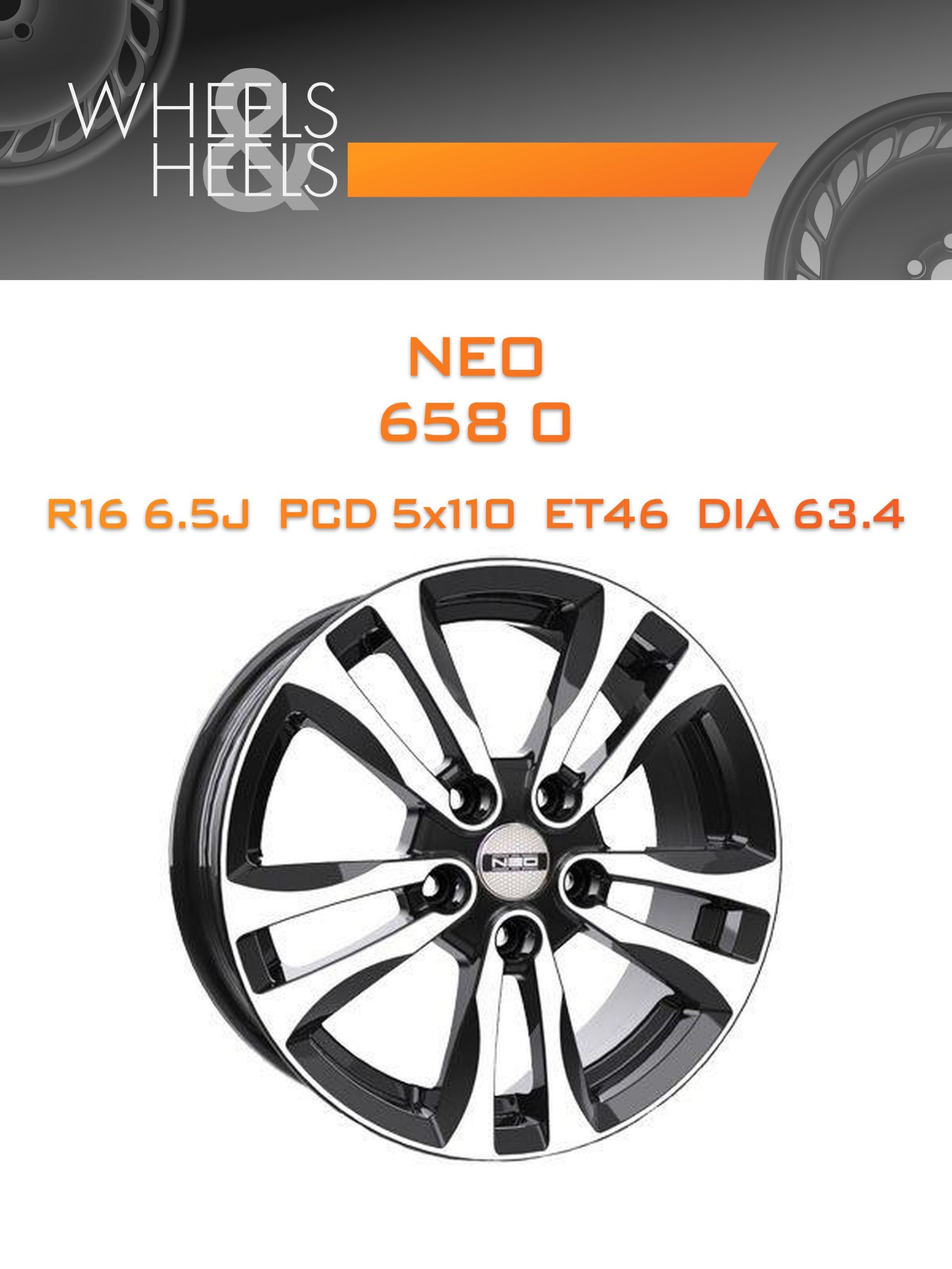 Диски NEO 658 0 | Каталог Wheelsnheels.ru