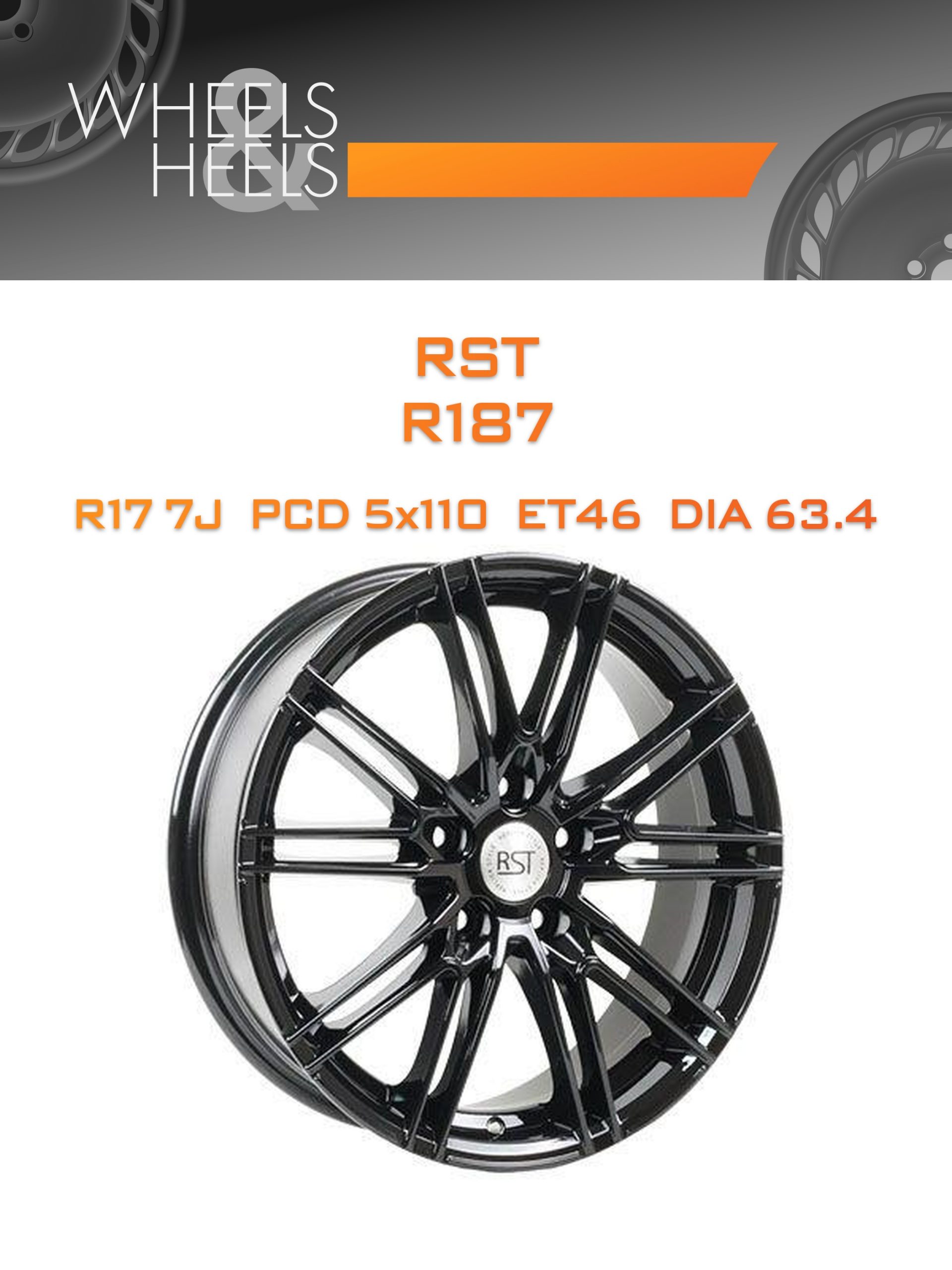 Диски RST R187 | Каталог Wheelsnheels.ru