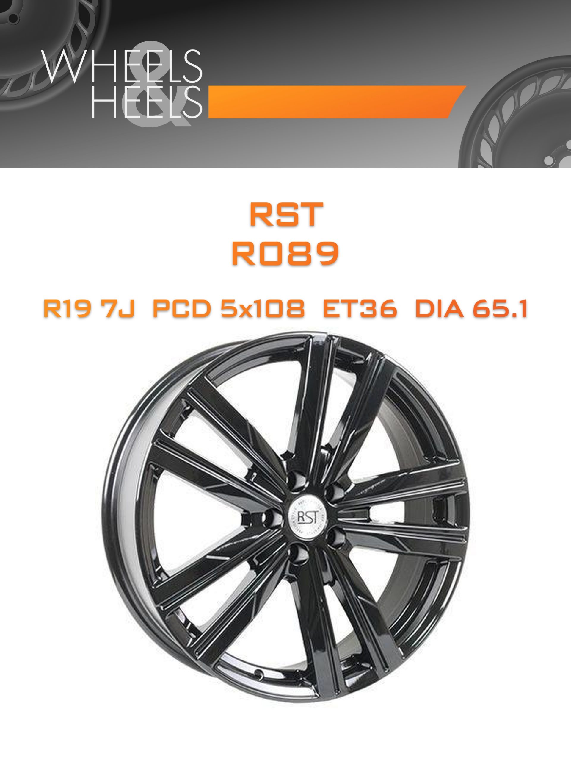 Диски RST R089 | Каталог Wheelsnheels.ru