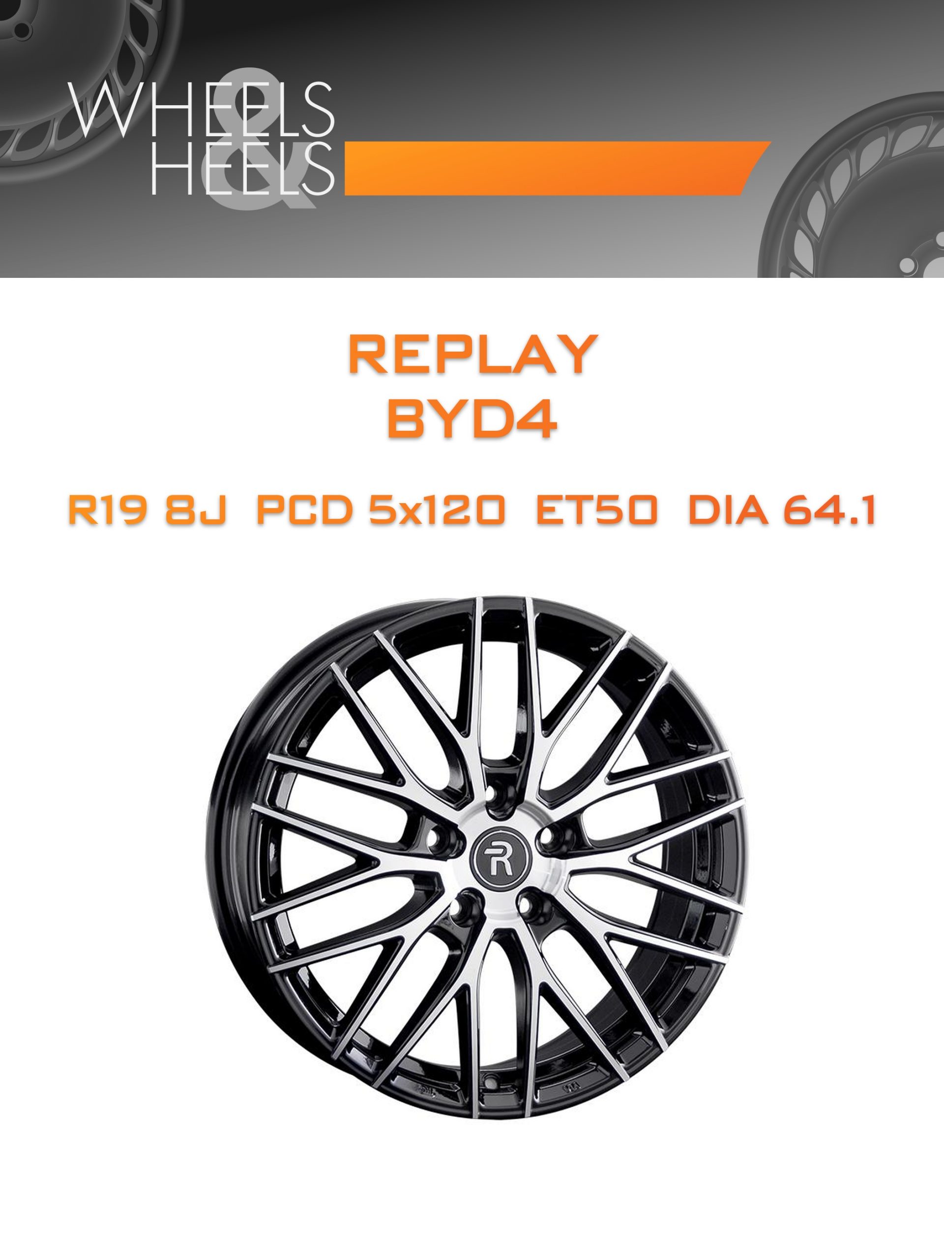 Диски REPLAY BYD4 | Каталог Wheelsnheels.ru