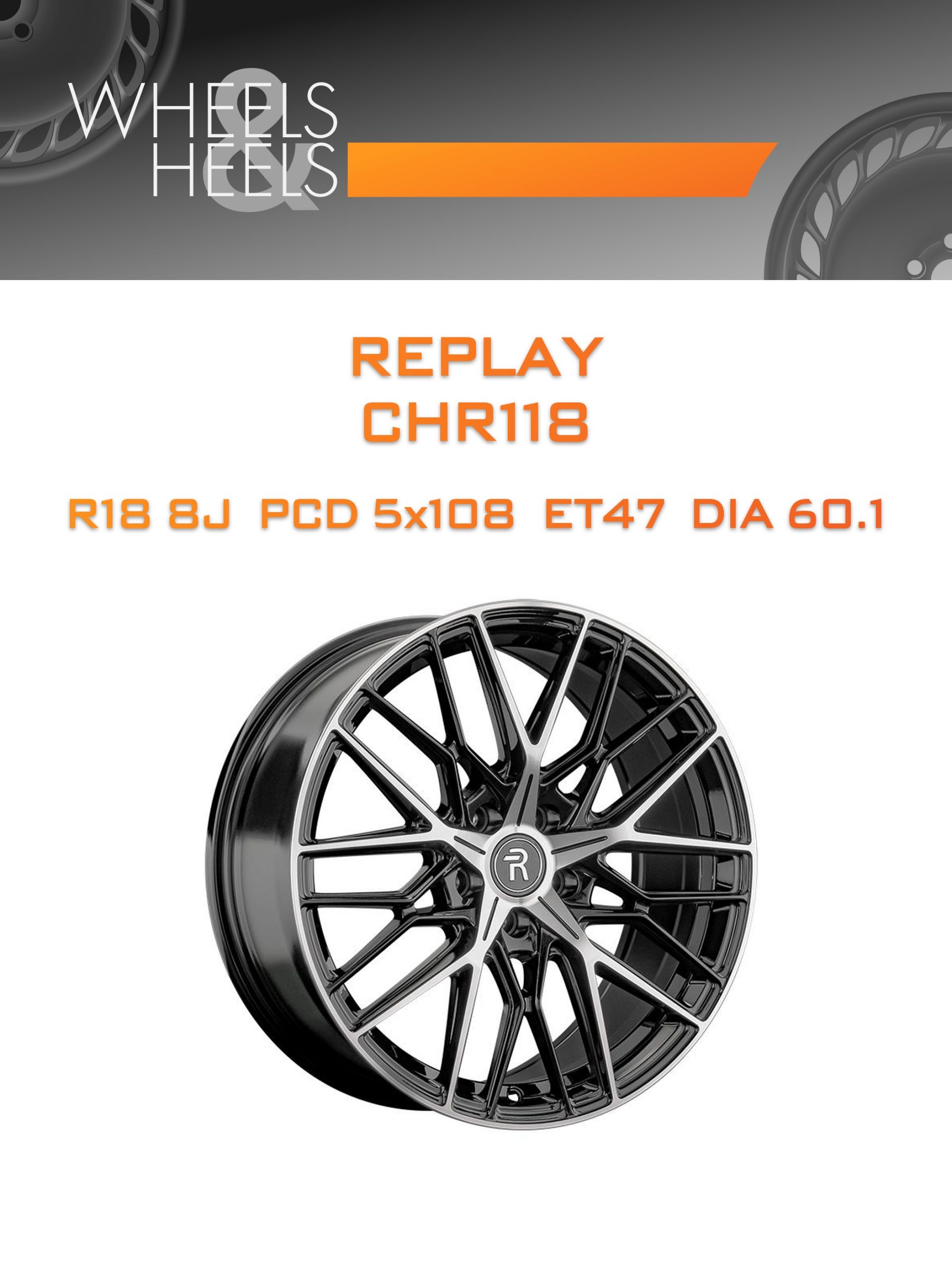 Диски REPLAY CHR118 | Каталог Wheelsnheels.ru