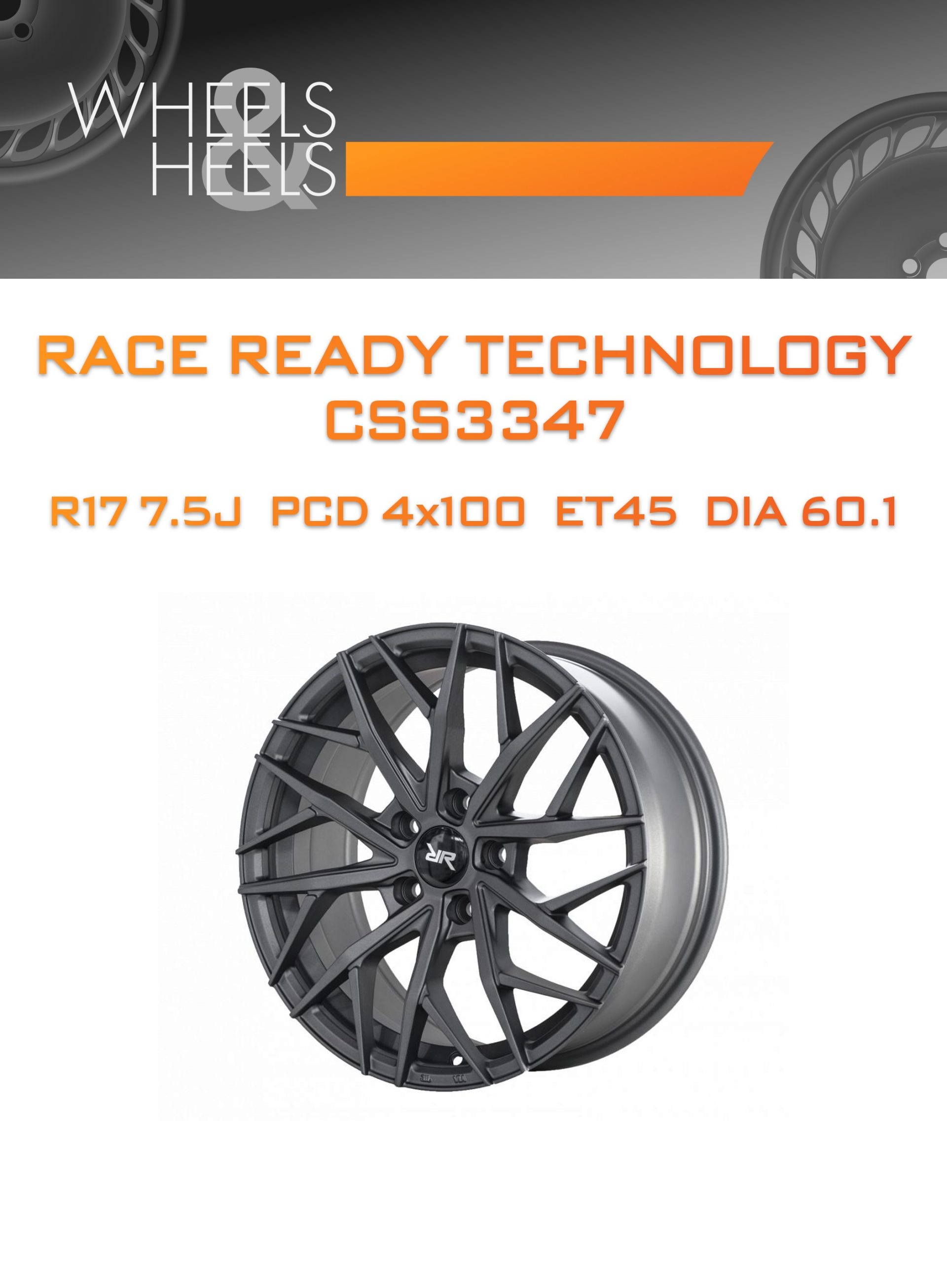 Диски Race Ready Technology CSS3347 | Каталог Wheelsnheels.ru