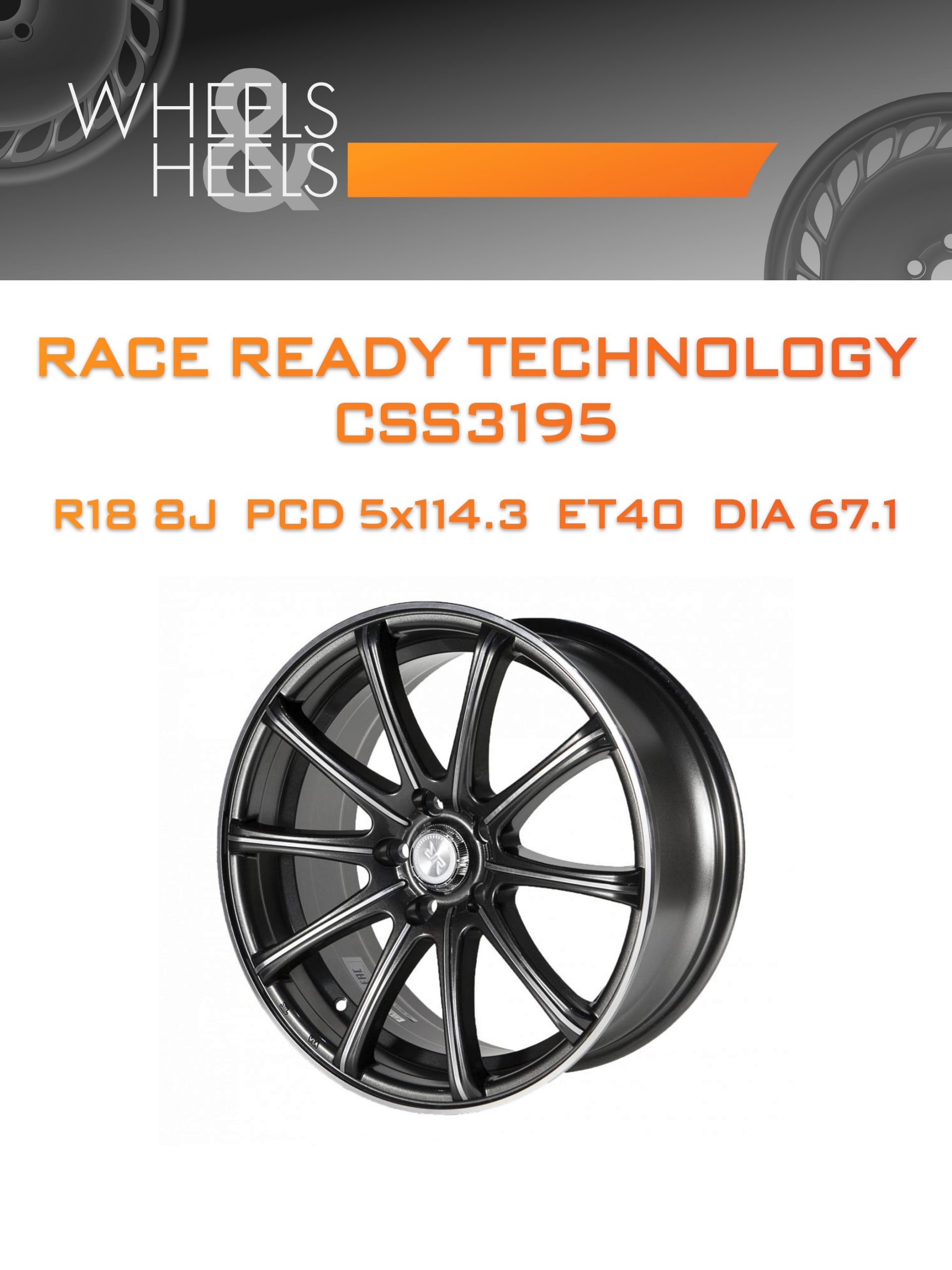 Диски Race Ready Technology CSS3195 | Каталог Wheelsnheels.ru