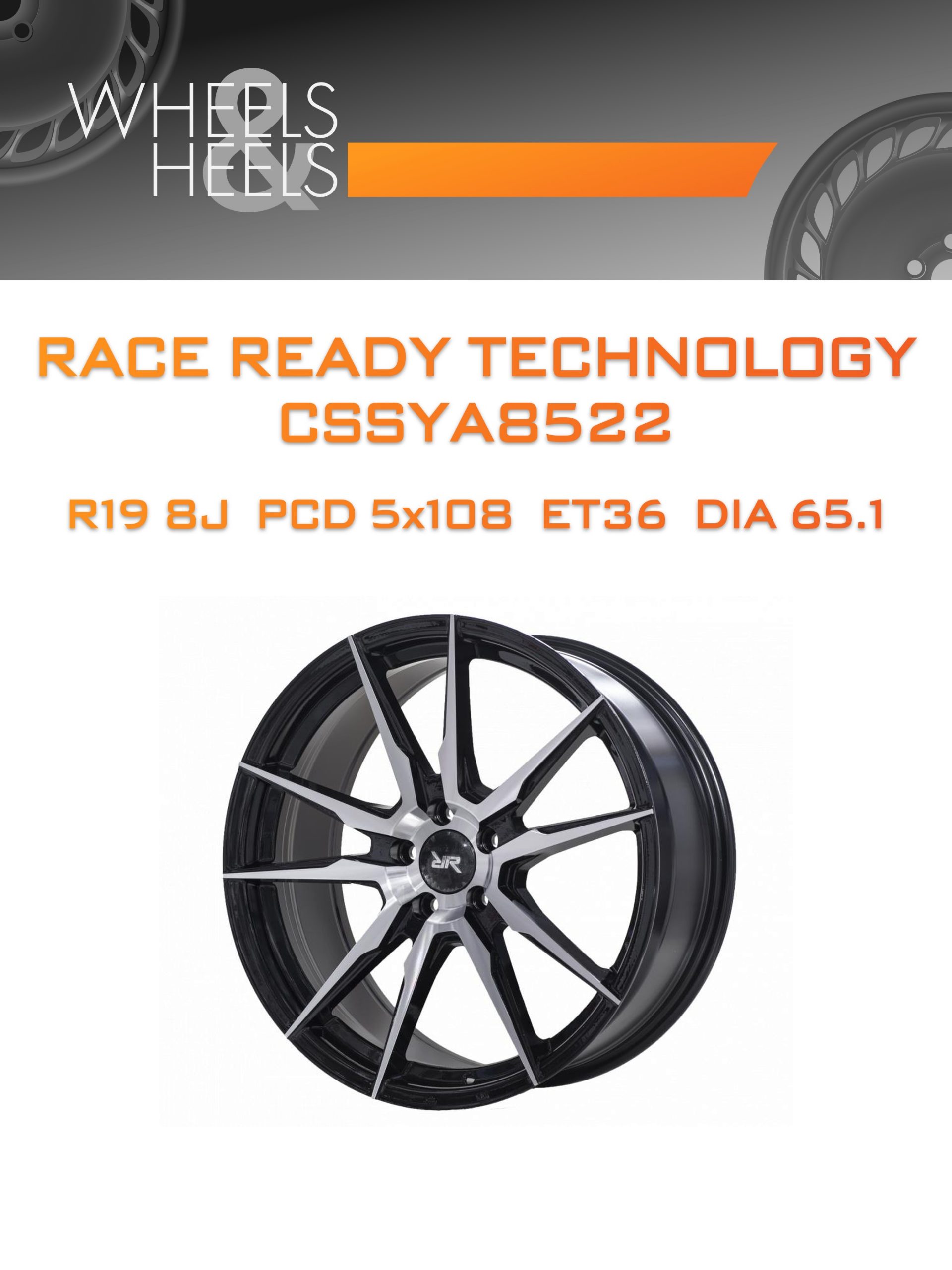 Диски Race Ready Technology CSSYA8522 | Каталог Wheelsnheels.ru