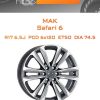 Диски MAK Safari 6 | Каталог Wheelsnheels.ru