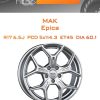 Диски MAK Epica | Каталог Wheelsnheels.ru
