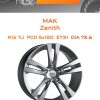Диски MAK Zenith | Каталог Wheelsnheels.ru