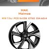 Диски MAK Malmoe | Каталог Wheelsnheels.ru