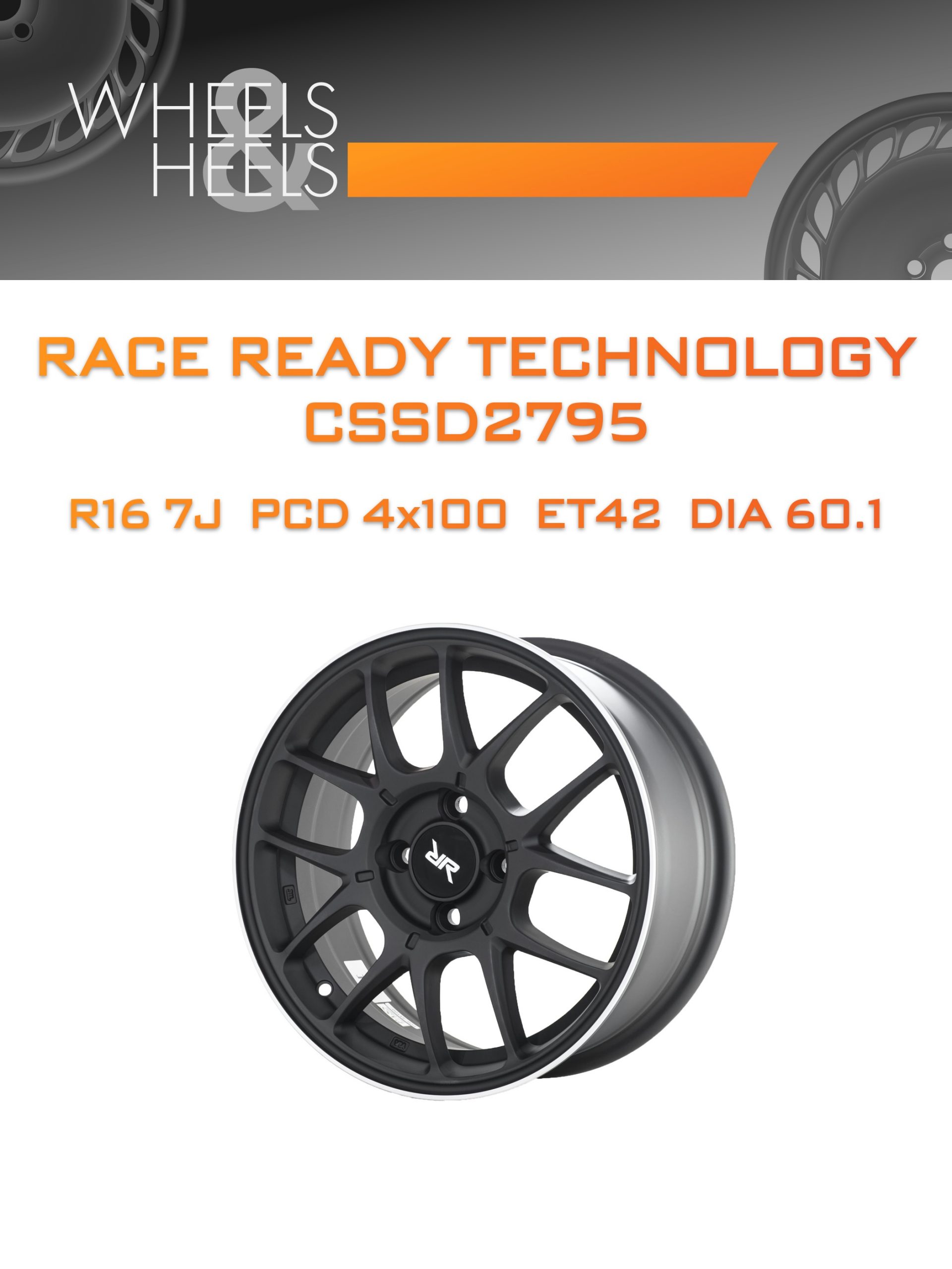 Диски Race Ready Technology CSSD2795 | Каталог Wheelsnheels.ru