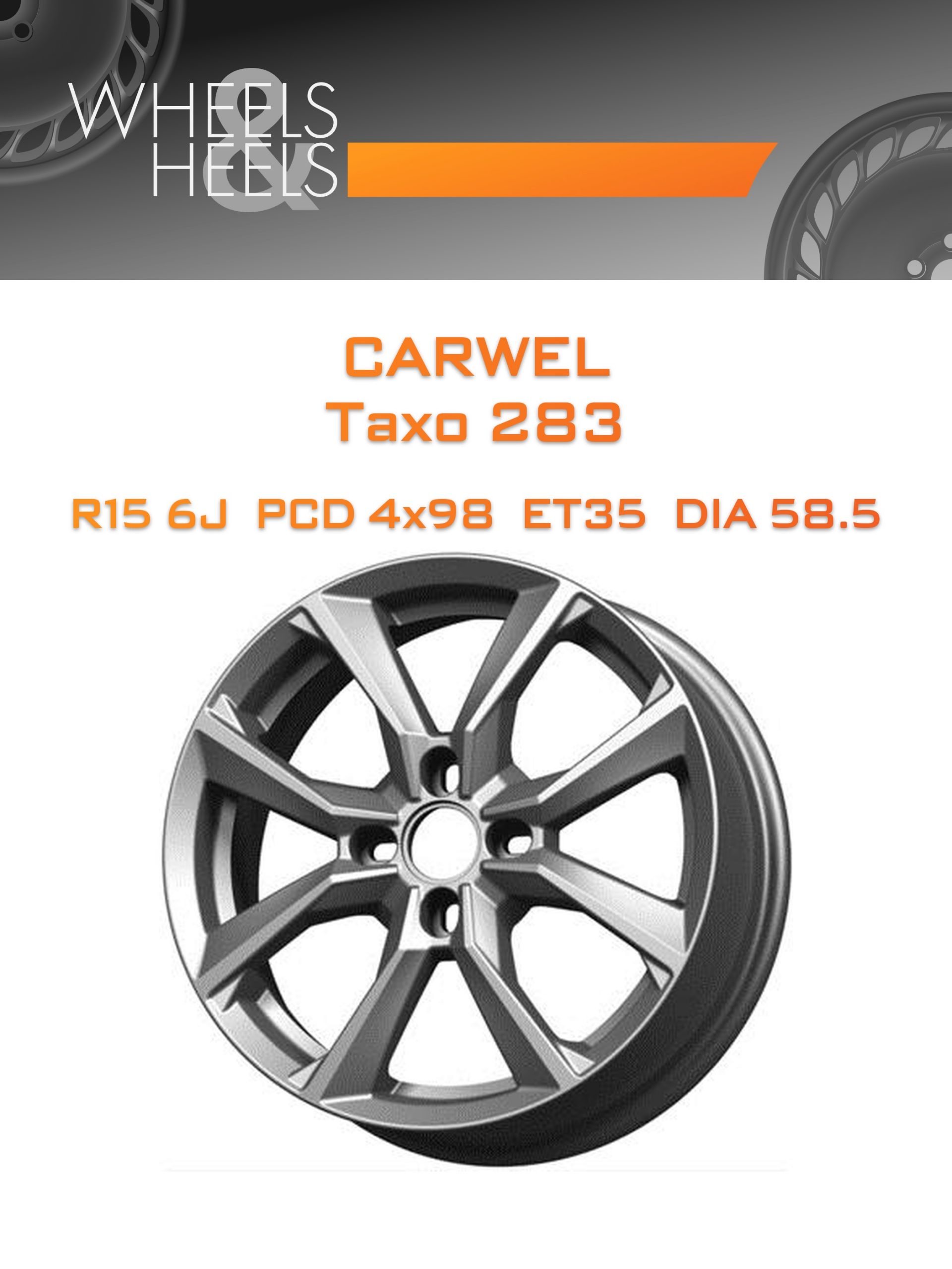 Диски Carwel Тахо 283 | Каталог Wheelsnheels.ru